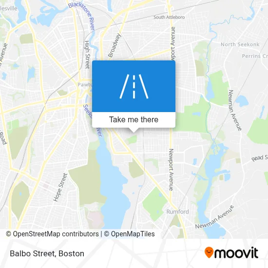 Balbo Street map