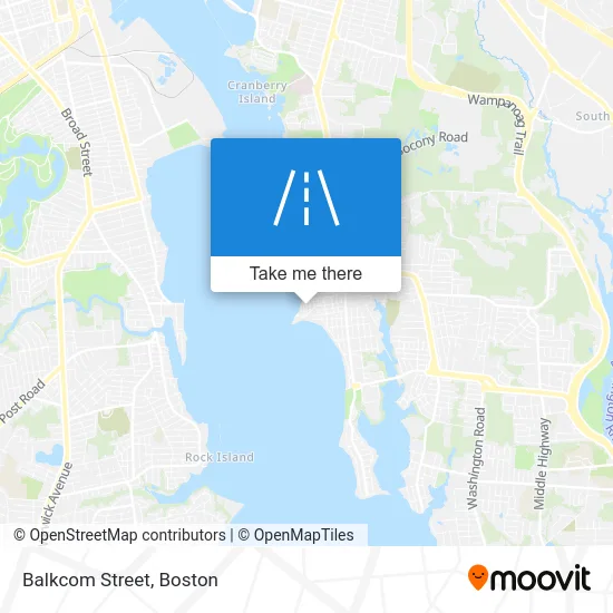 Balkcom Street map