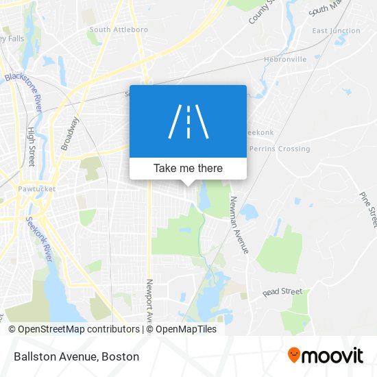 Mapa de Ballston Avenue