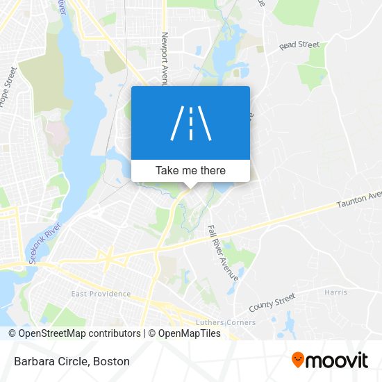 Mapa de Barbara Circle