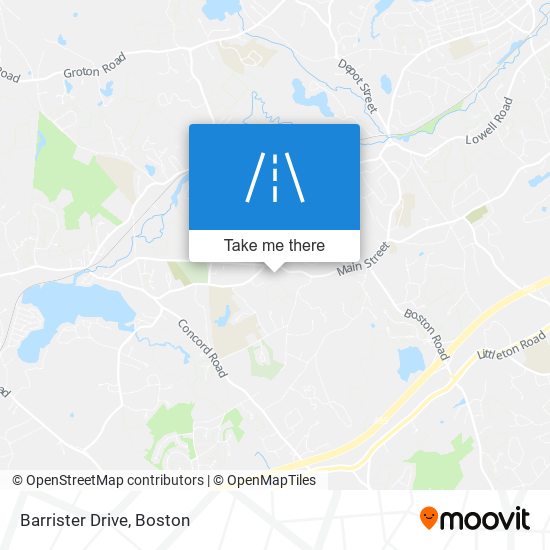 Barrister Drive map