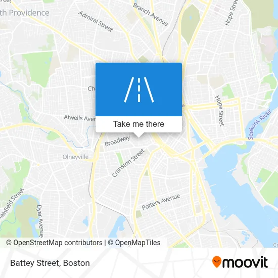 Battey Street map
