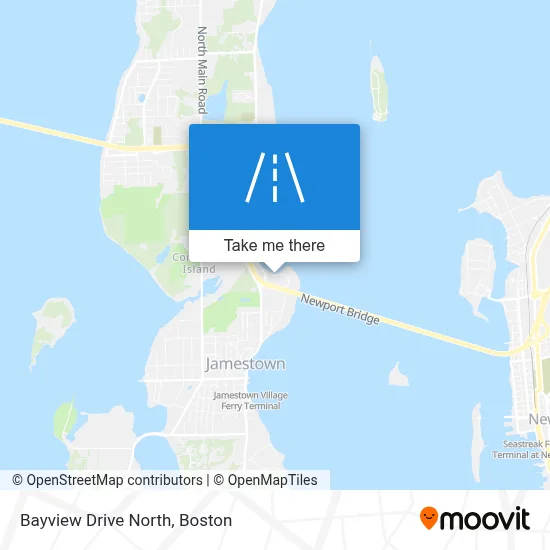 Bayview Drive North map