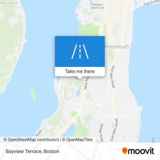 Bayview Terrace map