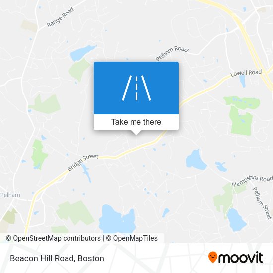 Beacon Hill Road map