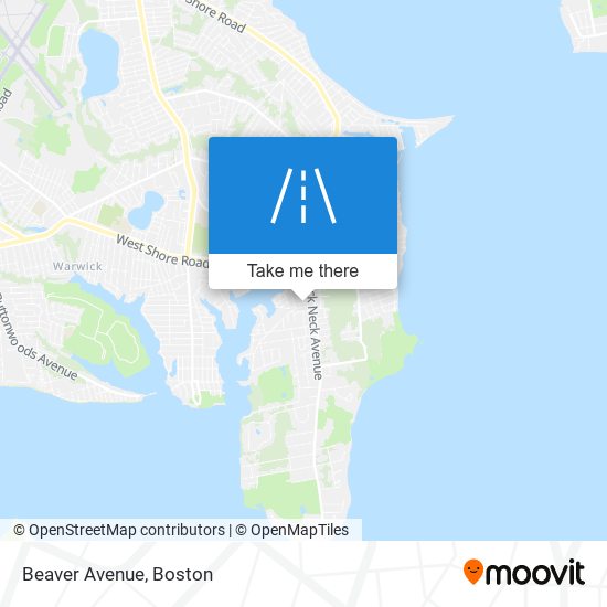 Mapa de Beaver Avenue