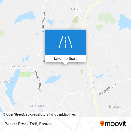 Mapa de Beaver Brook Trail