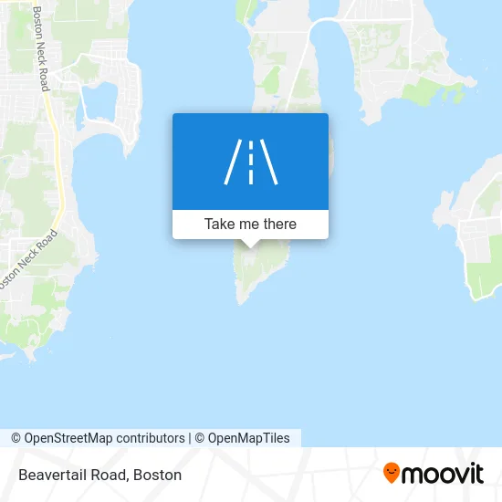Beavertail Road map