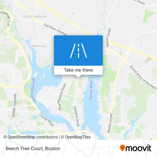 Beech Tree Court map