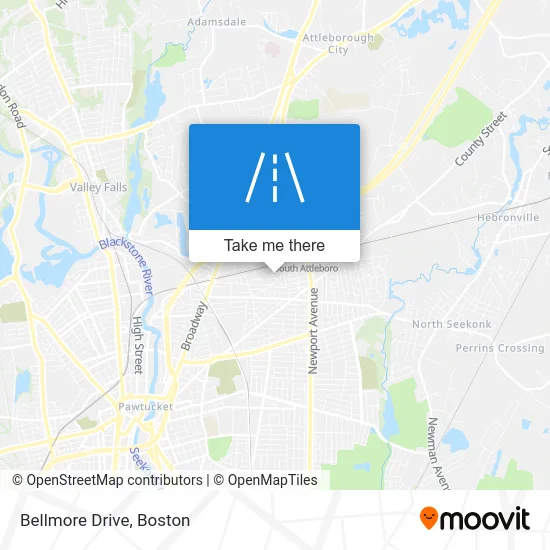 Bellmore Drive map