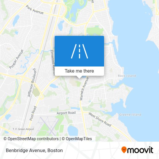 Mapa de Benbridge Avenue