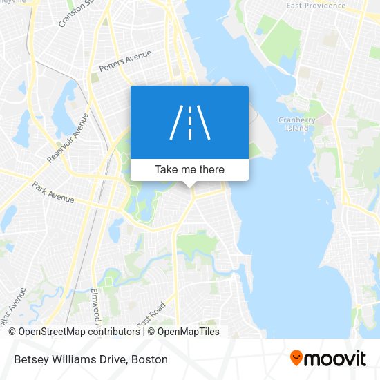 Betsey Williams Drive map