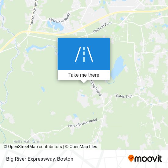 Big River Expressway map