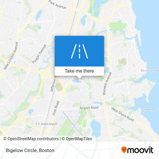 Mapa de Bigelow Circle