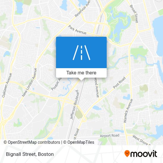 Mapa de Bignall Street