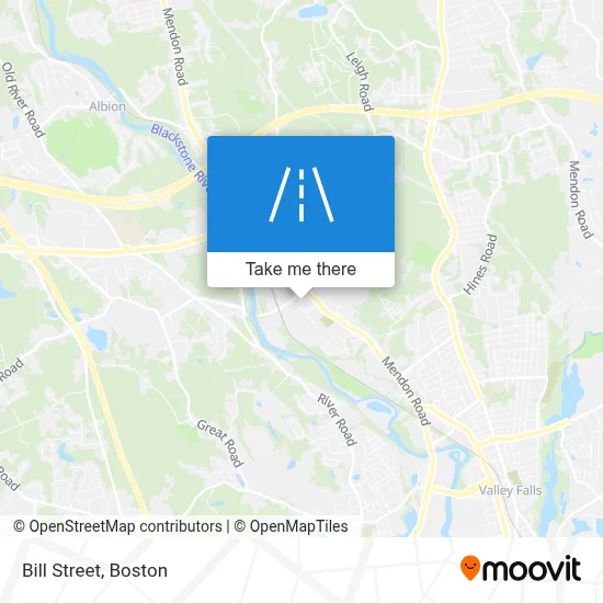 Bill Street map