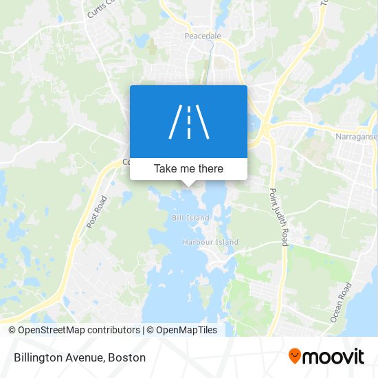 Mapa de Billington Avenue