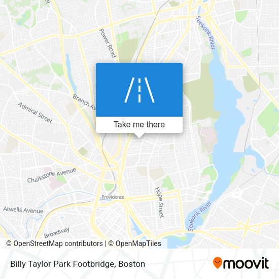 Mapa de Billy Taylor Park Footbridge