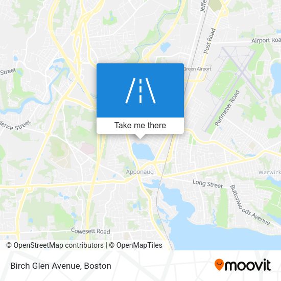Mapa de Birch Glen Avenue
