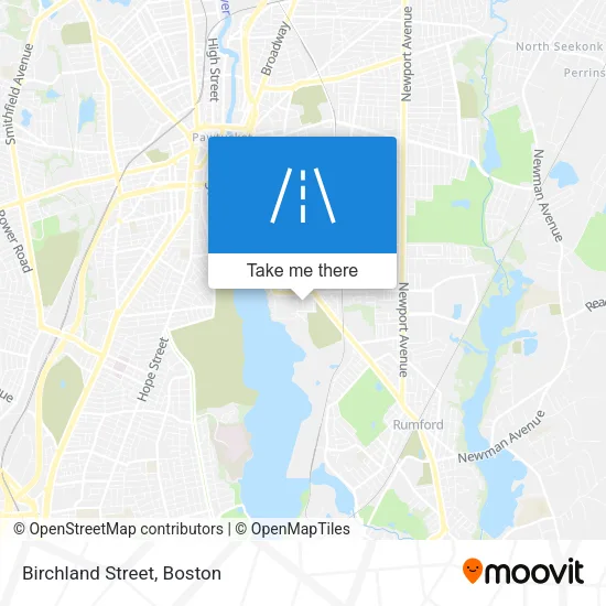 Mapa de Birchland Street