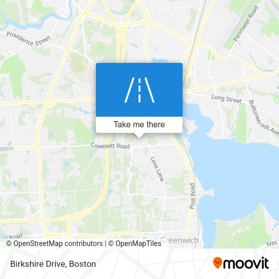 Mapa de Birkshire Drive