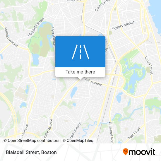 Mapa de Blaisdell Street