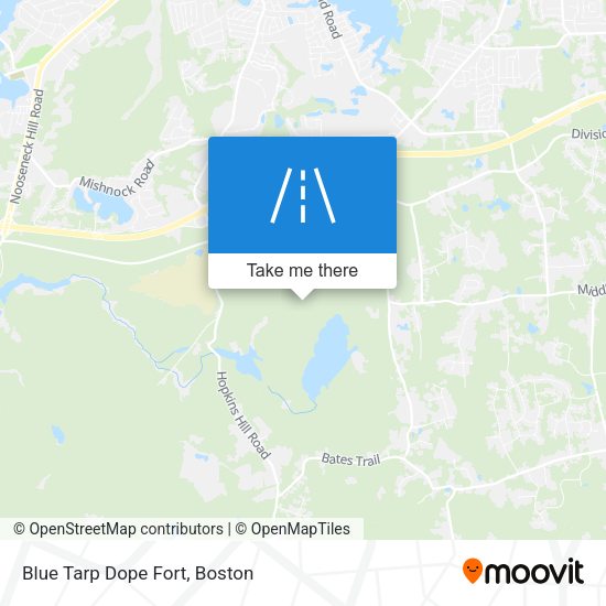 Mapa de Blue Tarp Dope Fort