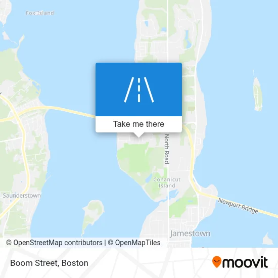 Boom Street map