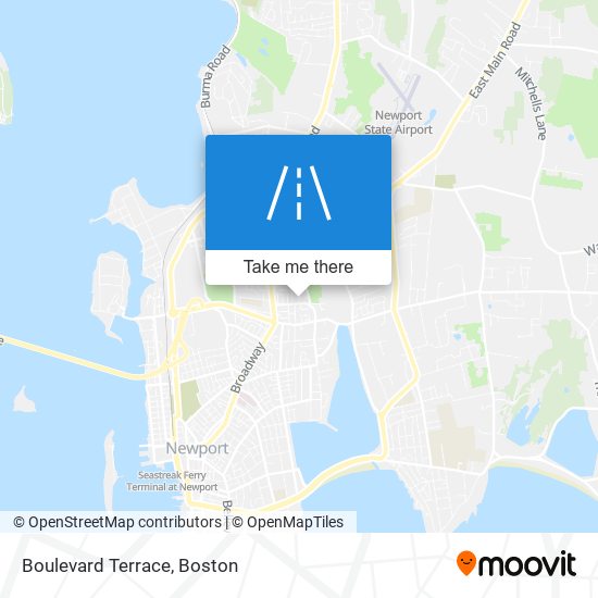 Boulevard Terrace map