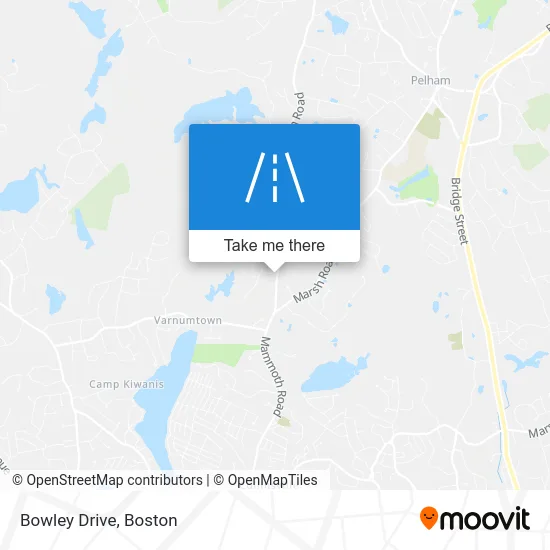 Bowley Drive map