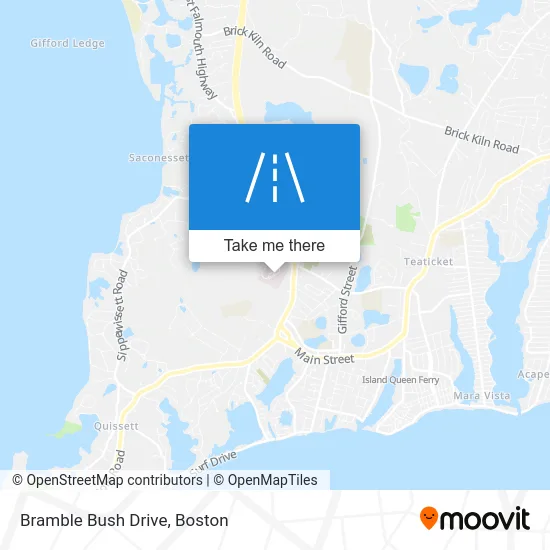 Bramble Bush Drive map