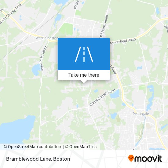 Mapa de Bramblewood Lane