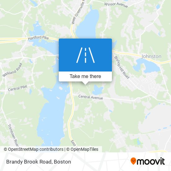 Brandy Brook Road map