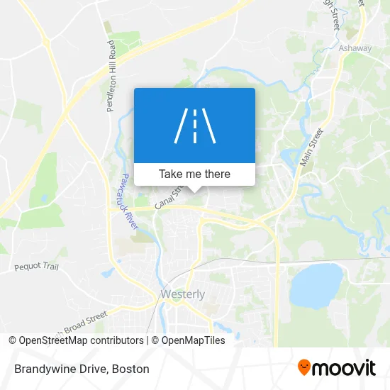 Brandywine Drive map