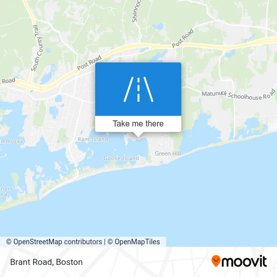 Brant Road map