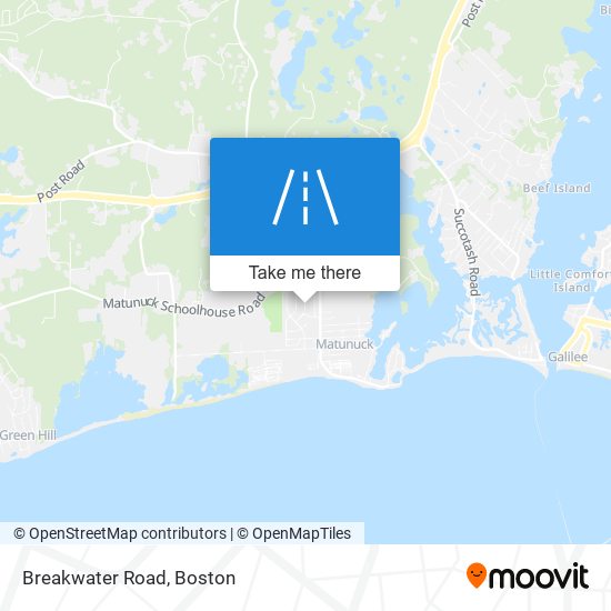 Mapa de Breakwater Road