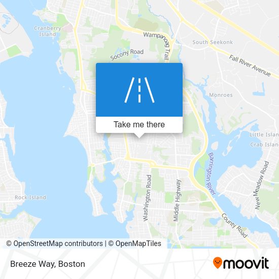 Breeze Way map