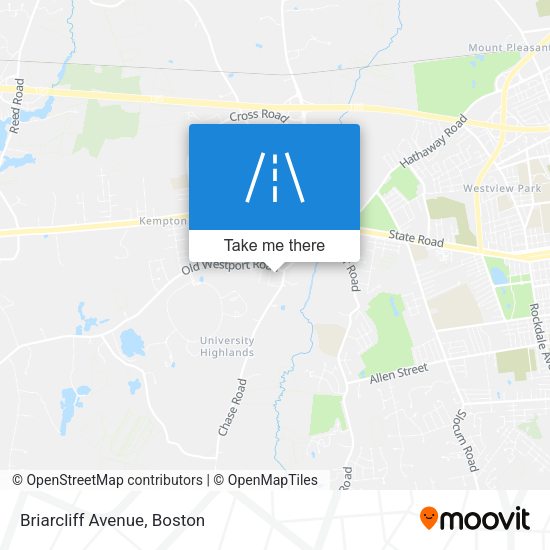 Mapa de Briarcliff Avenue