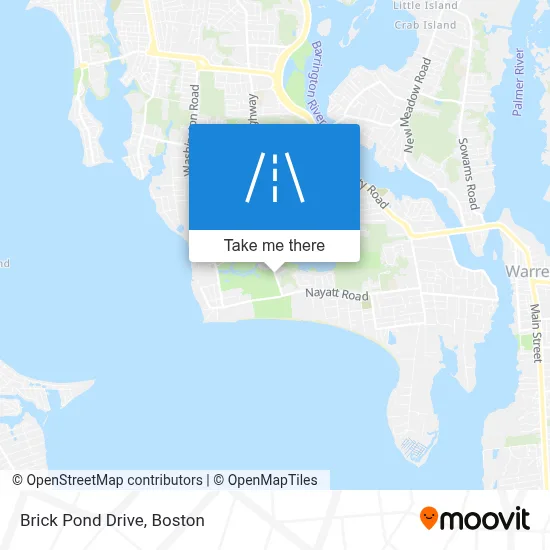 Brick Pond Drive map