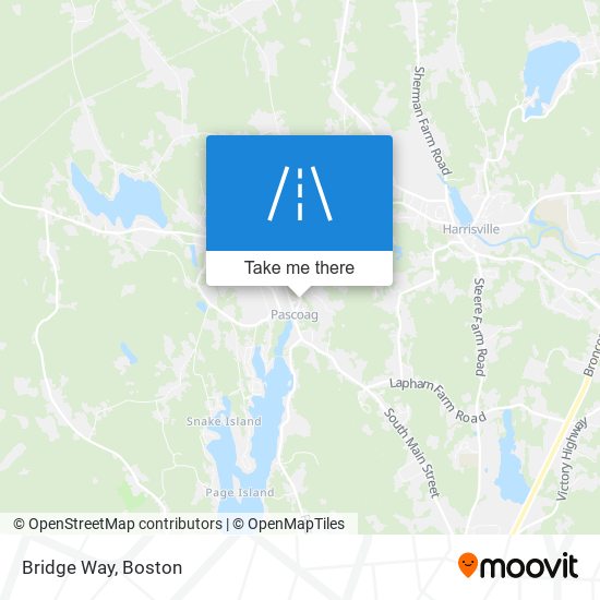 Mapa de Bridge Way