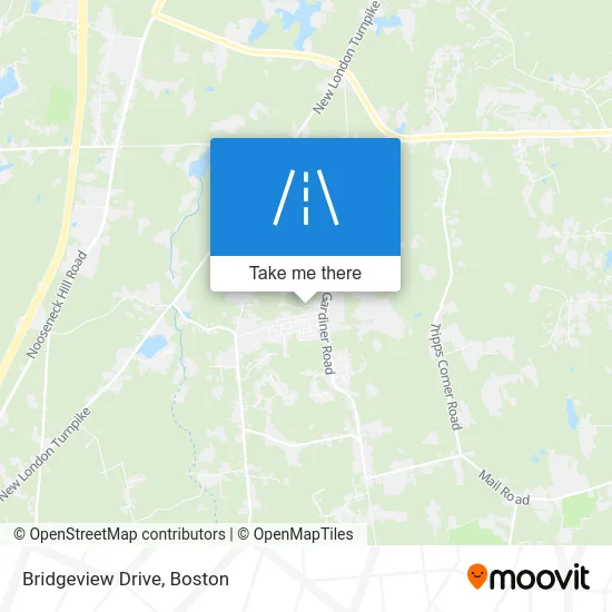 Bridgeview Drive map