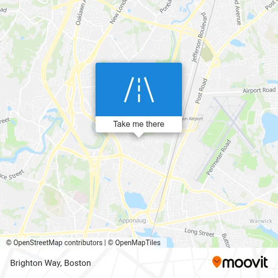 Brighton Way map
