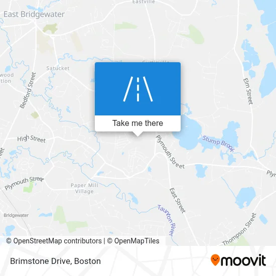 Brimstone Drive map