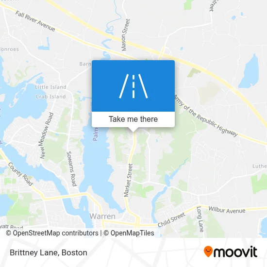 Brittney Lane map