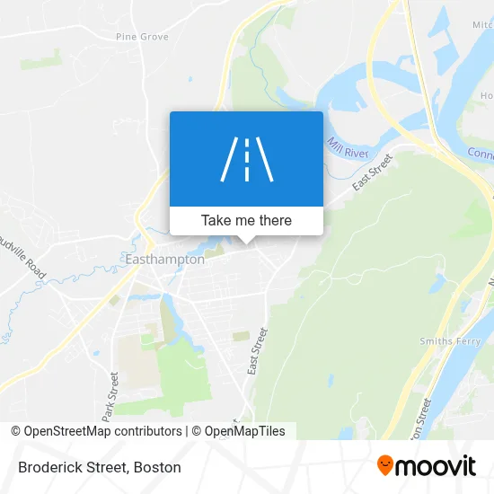 Broderick Street map