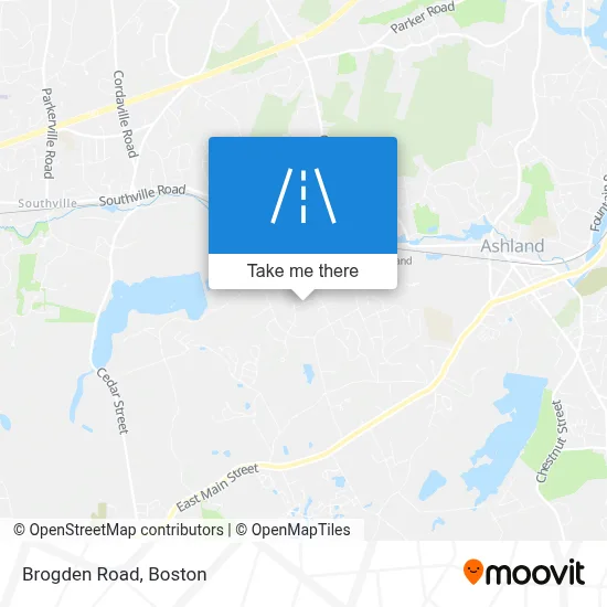 Brogden Road map