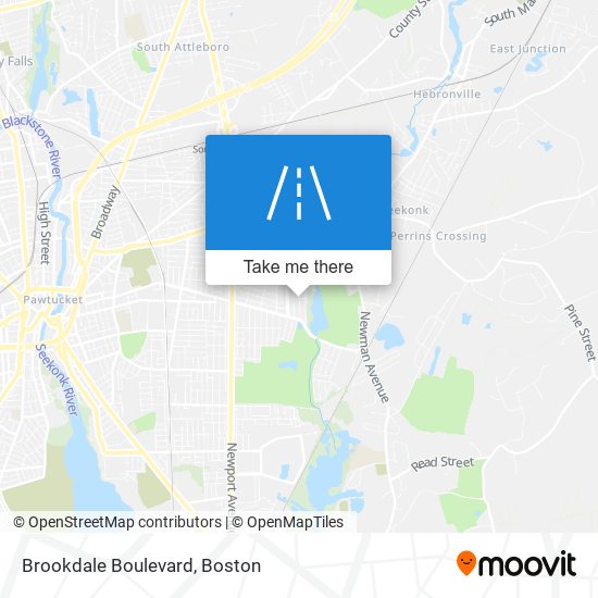 Mapa de Brookdale Boulevard