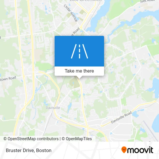 Bruster Drive map