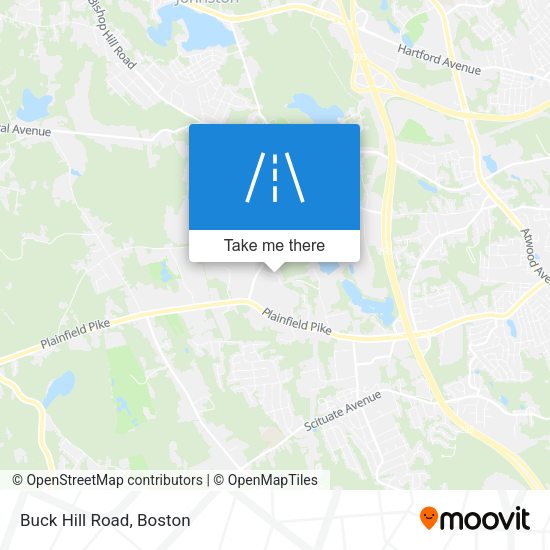 Mapa de Buck Hill Road