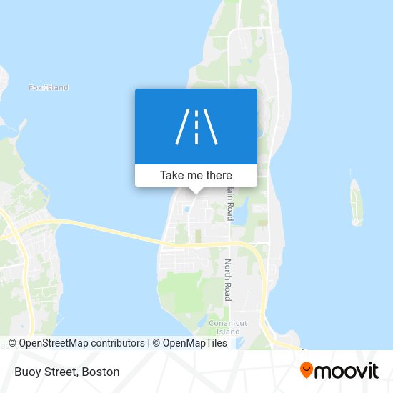 Mapa de Buoy Street